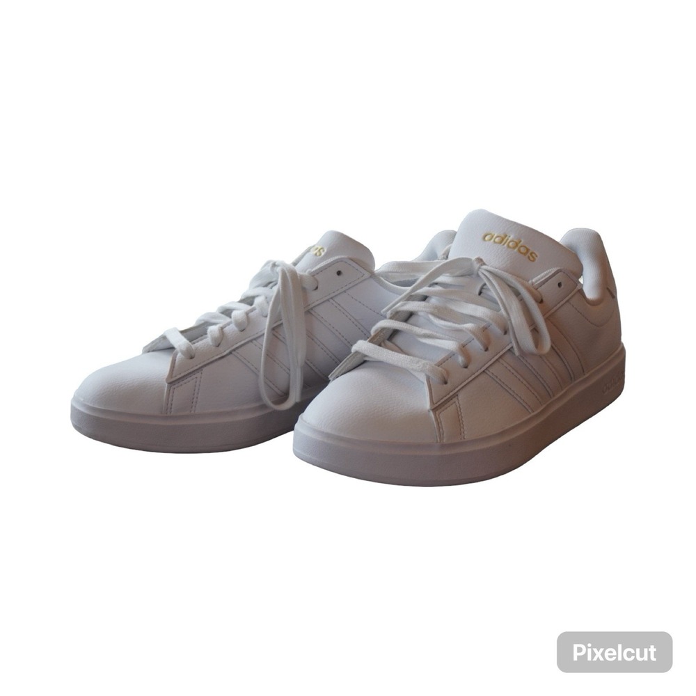 Adidas Grand Corps Base 00's White Gold Sneakers Women's Size 8